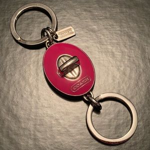 NWOT Authentic Coach keychain